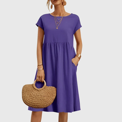 Women's Relaxed Midi Spring Dress