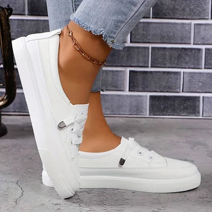 Women’s Orthopedic Lace-Up Walking Sneakers for Support