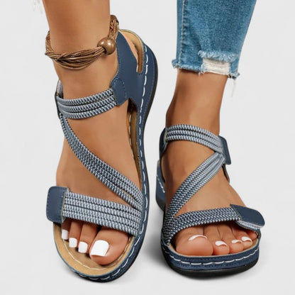 Women’s Orthopedic Strappy Sandals with Arch Support