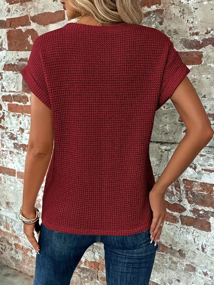 Modern Relaxed Short Sleeve T-Shirt for Women