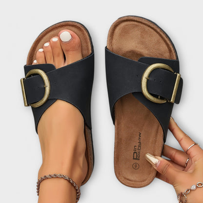 Women's Casual Sandals with Adjustable Straps and Cushioned Sole