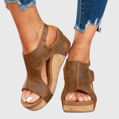 Women’s Orthopedic Platform Slingback Sandals
