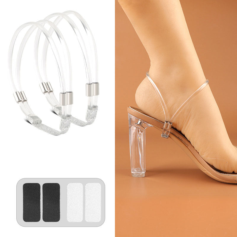 Adjustable Elastic Shoe Straps for Comfortable Fit