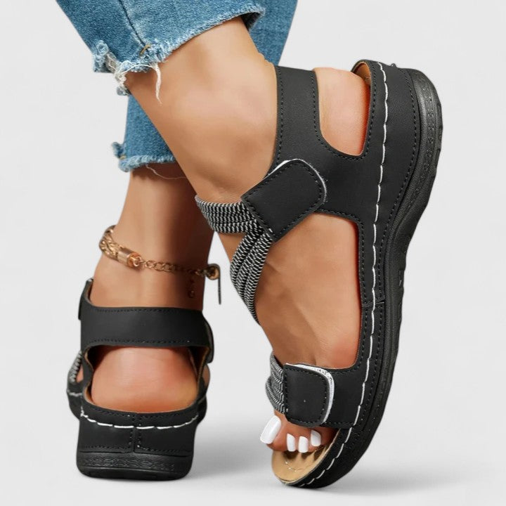 Women’s Orthopedic Strappy Sandals with Arch Support