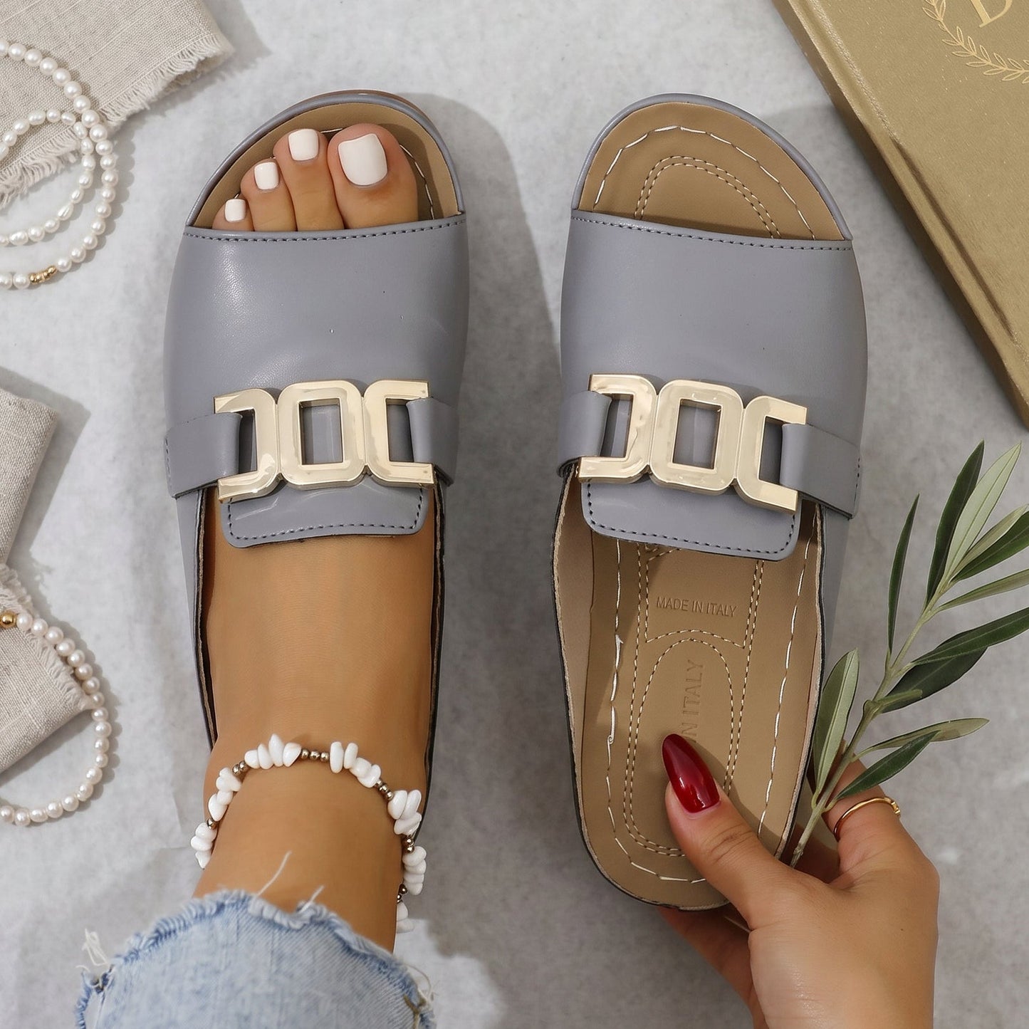 Amara - Chic Open-Toe Sandals for Women
