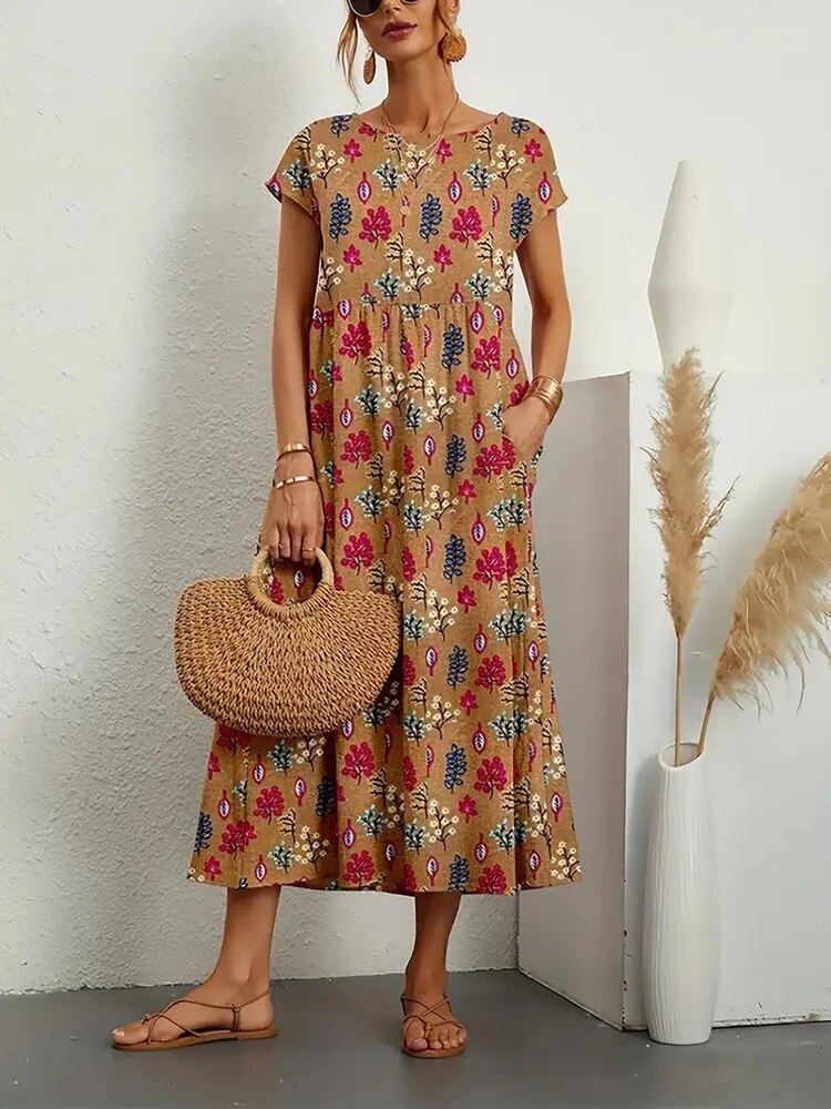 Maria | Floral print Summer  Dress