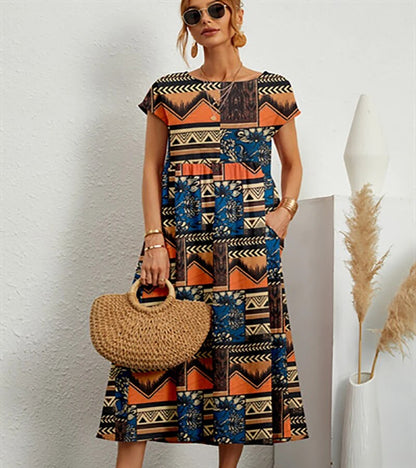 Maria | Floral print Summer  Dress