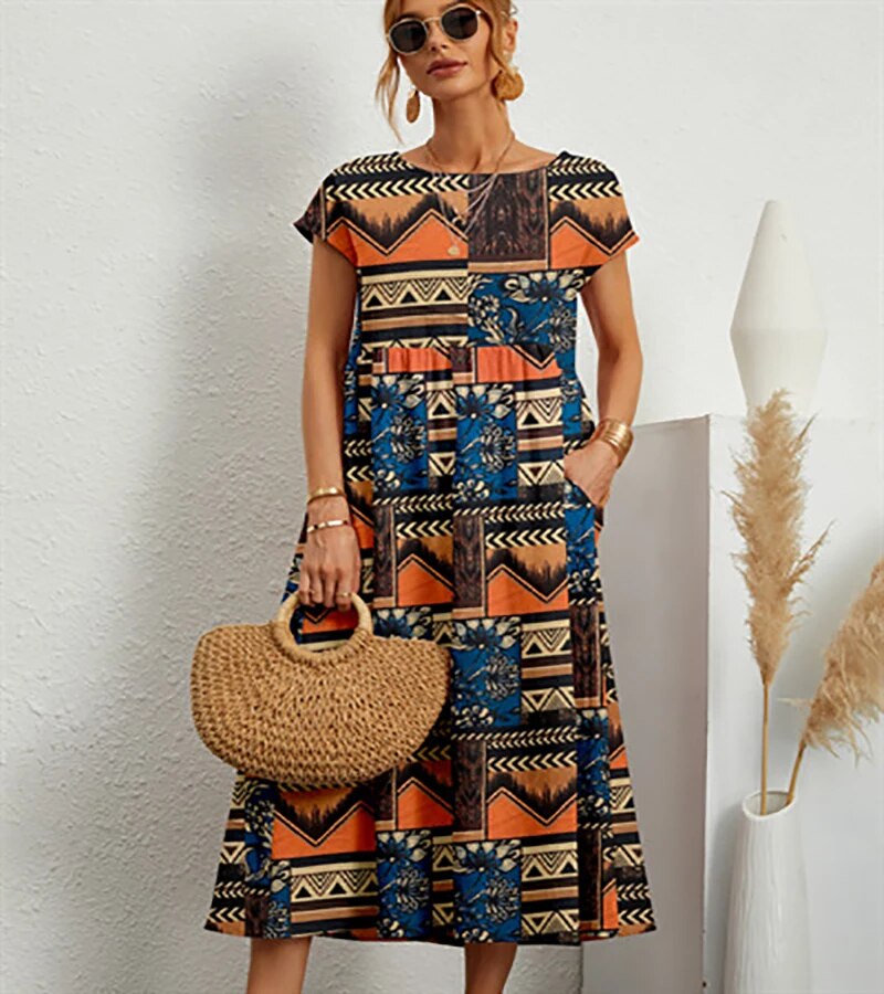 Maria | Floral print Summer  Dress