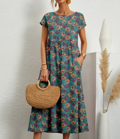 Maria | Floral print Summer  Dress
