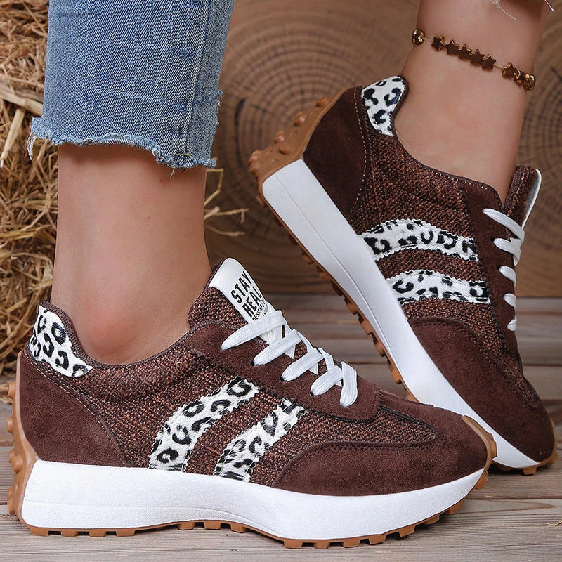 Women's Platform Sneakers Comfortable Casual Walking Shoes