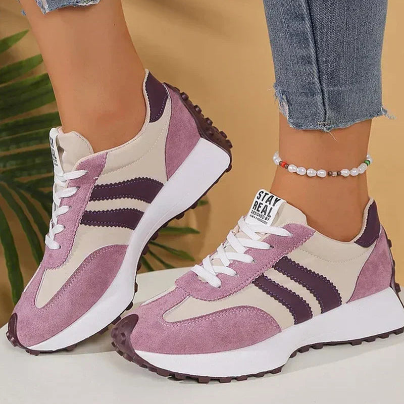 Women's Platform Sneakers Comfortable Casual Walking Shoes