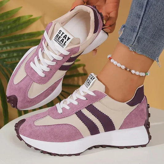 Women's Platform Sneakers Comfortable Casual Walking Shoes