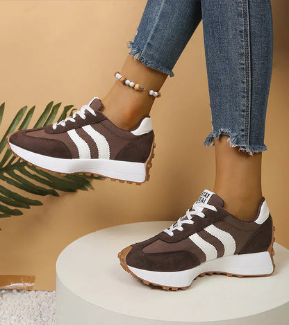 Women's Platform Sneakers Comfortable Casual Walking Shoes