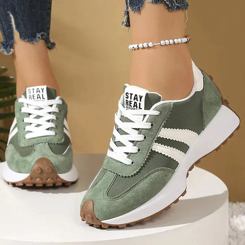 Women's Platform Sneakers Comfortable Casual Walking Shoes