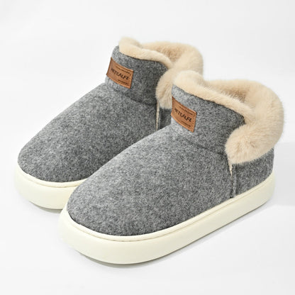 Ultra Warme Tiefe Winter Hausschuhe Damen