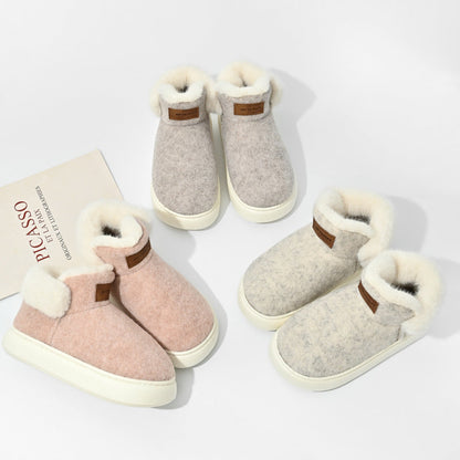 Ultra Warme Tiefe Winter Hausschuhe Damen