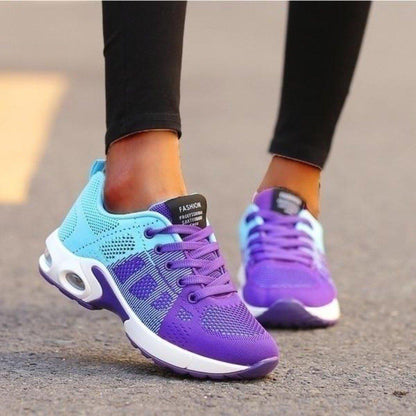 Women’s Breathable Running Shoes with Cushioned Sole and Lightweight Support
