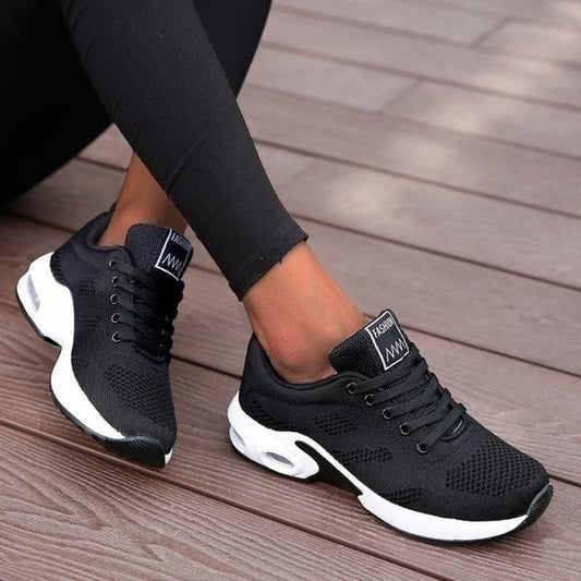Women’s Breathable Running Shoes with Cushioned Sole and Lightweight Support