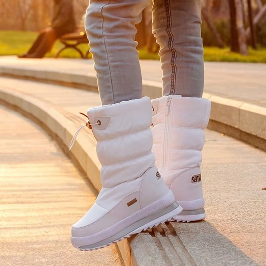 Water-Resistant Winter Boots with Anti-Slip Sole for Women