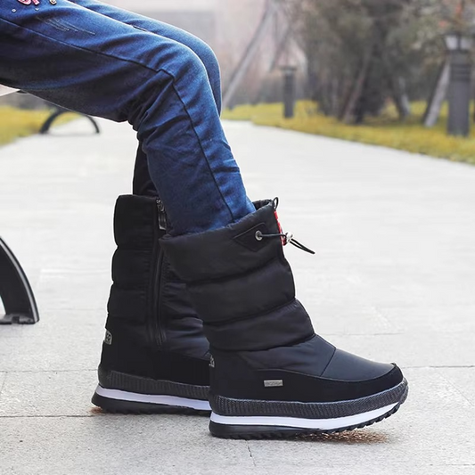 Water-Resistant Winter Boots with Anti-Slip Sole for Women