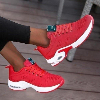 Women’s Breathable Running Shoes with Cushioned Sole and Lightweight Support