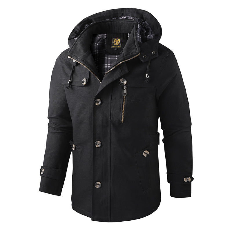 Winter Herren Jacke Winddichte Outdoor Ausführung