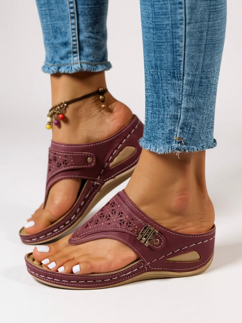 Women's Adjustable Sandals with Cushioned Footbed and Secure Fit