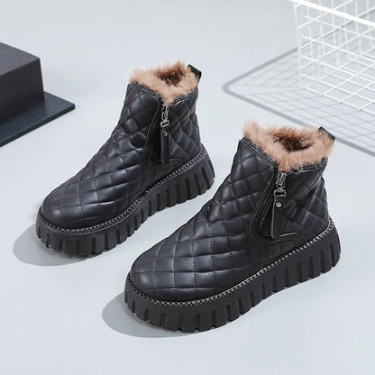 Winter Warm Damen Profilierte Winter Stiefel