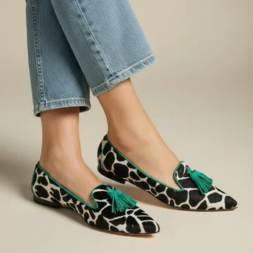 Bow Detail Classic Orthopedic Loafers