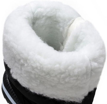 Winter Warme Damen Boots Rutschfestes Design