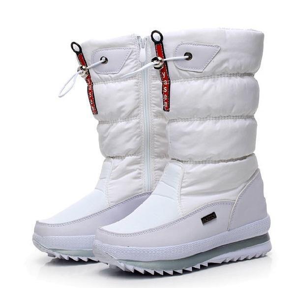 Winter Warme Damen Boots Rutschfestes Design