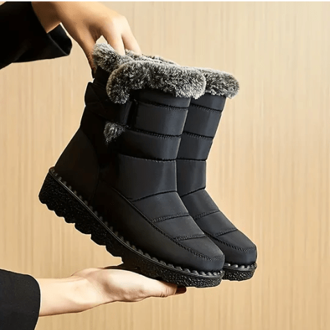 Winter Warme Damen Boots Rutschfest Halt