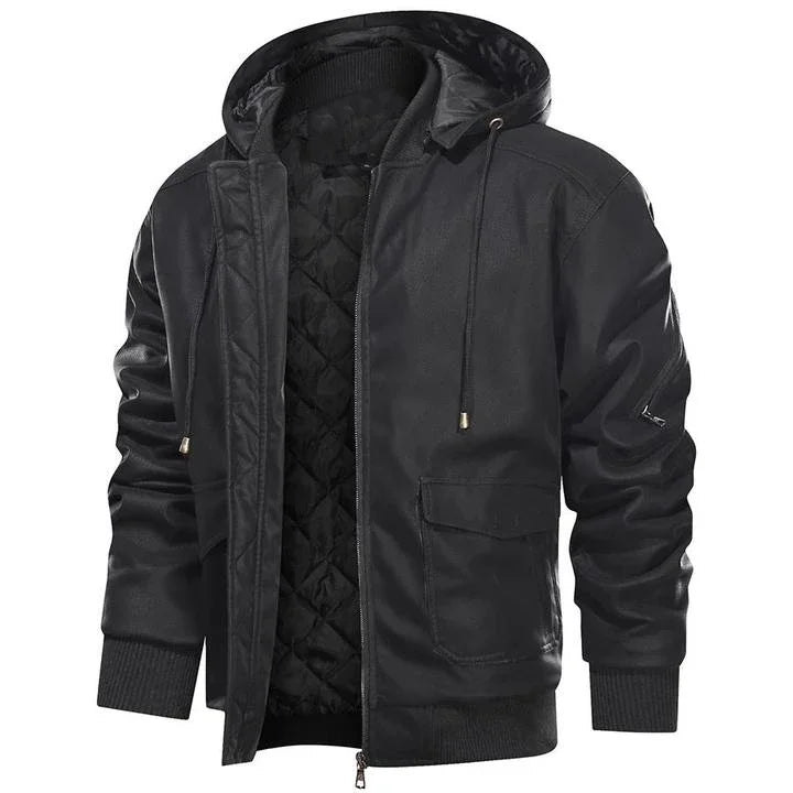 Herren Winter Robuste Kapuzen Jacke Outdoor