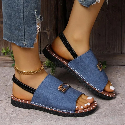 Women’s Orthopedic Anti Slip Sandals with Cushioned Sole and Open Toe