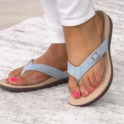 Comfort Support Buckle Sandals for Women