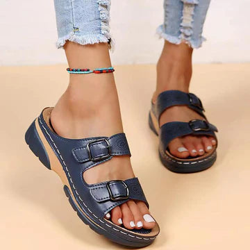 Comfortable Buckle Strap Orthopedic Sandals for Women