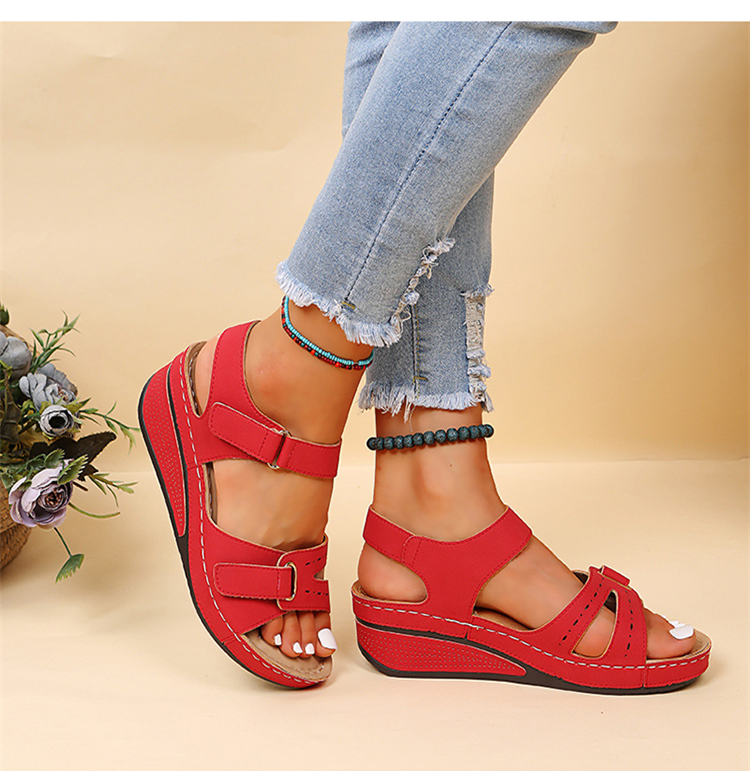 Women’s Orthopedic Arch Support Sandals with Adjustable Straps