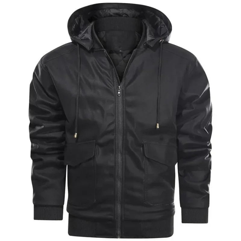Herren Winter Robuste Kapuzen Jacke Outdoor