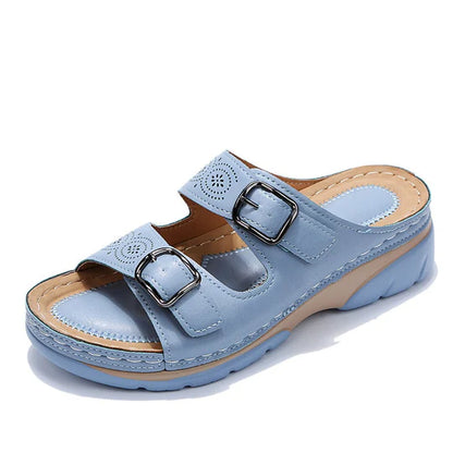 Comfortable Buckle Strap Orthopedic Sandals for Women
