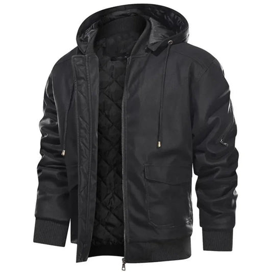Herren Winter Robuste Kapuzen Jacke Outdoor