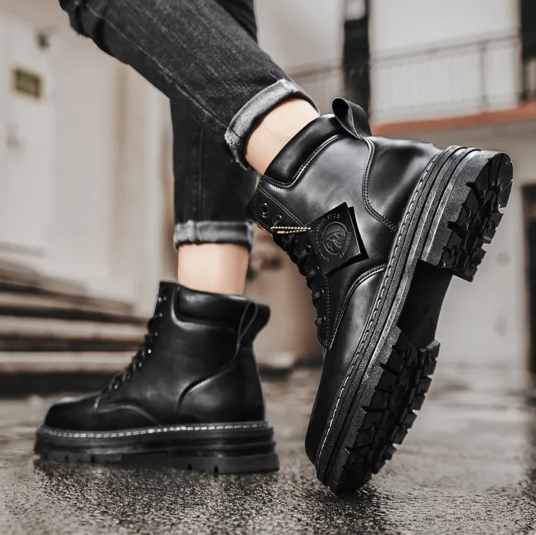 Winter Warme Herren Boots Robuster Halt