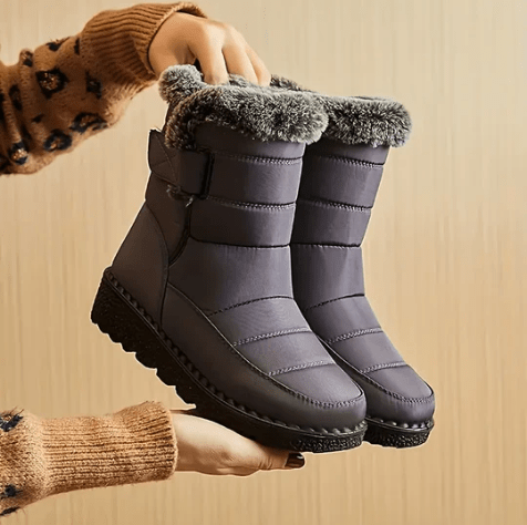 Winter Warme Damen Boots Rutschfest Halt