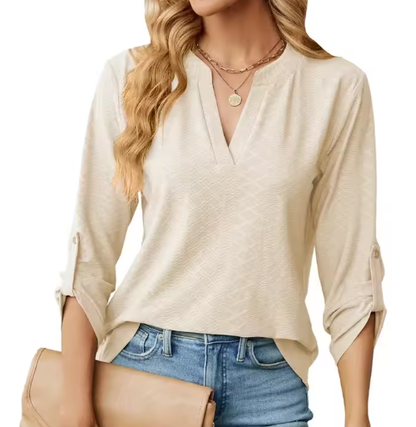 Timeless Textured Elegant Blouse for Women