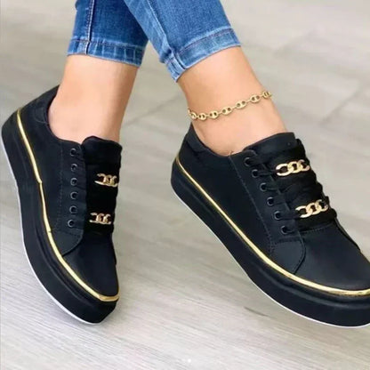 Women’s Orthopedic Casual Sneakers with Cushioned Insole and Arch Support