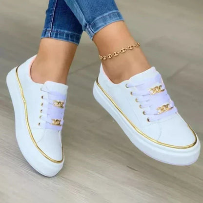 Women’s Orthopedic Casual Sneakers with Cushioned Insole and Arch Support