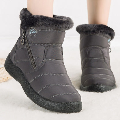 Winter Warme Damen Boots Tägliche Gehunterstützung