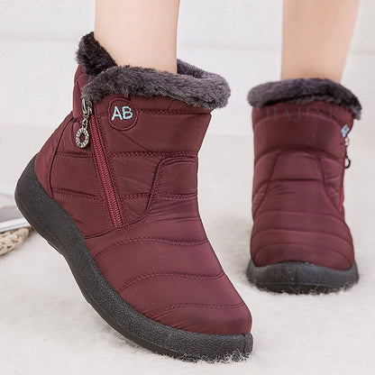 Winter Warme Damen Boots Tägliche Gehunterstützung