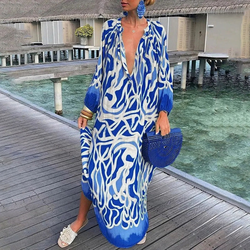 Ivella | Summer Abstract Dress