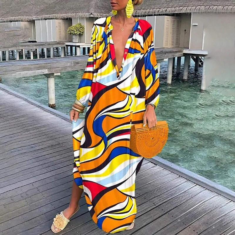Ivella | Summer Abstract Dress