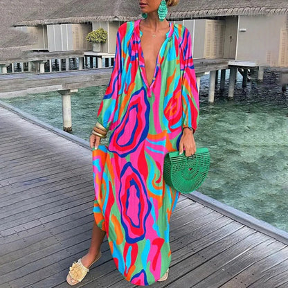 Ivella | Summer Abstract Dress